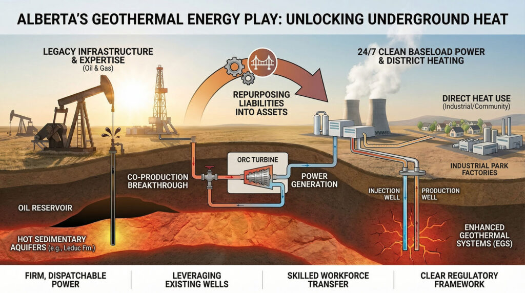 The Geothermal Energy Play: Unlocking Alberta’s Underground Heat for Power and Heat
